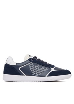 Sneakersy EA7 Emporio Armani 7X000405 AF19826 MZ069 Granatowy ze sklepu eobuwie.pl w kategorii Buty sportowe męskie - zdjęcie 186101642