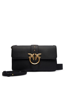 Torebka PINKO Love One Classic Slouchy Fl PLTT 104524 A2OX Czarny ze sklepu eobuwie.pl w kategorii Torebki damskie - zdjęcie 186101680