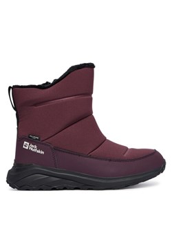 Śniegowce Jack Wolfskin Dromoventure Texapore Boot 4059881 Bordowy ze sklepu eobuwie.pl w kategorii Śniegowce damskie - zdjęcie 186101712