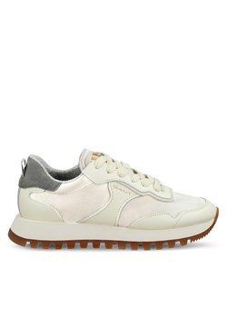 Sneakersy Gant 31537986 Écru ze sklepu eobuwie.pl w kategorii Buty sportowe damskie - zdjęcie 186101800