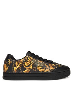 Sneakersy Versace Jeans Couture 79YA3SK6 Czarny ze sklepu eobuwie.pl w kategorii Buty sportowe męskie - zdjęcie 186101871