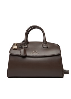 Torebka Armani Exchange XW000307 AF12040 U6304 Brązowy ze sklepu eobuwie.pl w kategorii Kuferki - zdjęcie 186102020