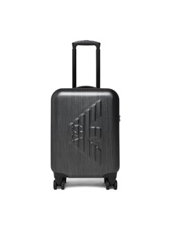 Walizka kabinowa Emporio Armani EM001929 AF15459 U8097 Szary ze sklepu eobuwie.pl w kategorii Walizki - zdjęcie 186102031
