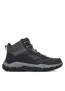 Trekkingi Skechers Santoro 205587 BLK Czarny ze sklepu eobuwie.pl w kategorii Buty trekkingowe męskie - zdjęcie 186102091