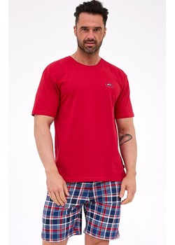 Piżama męska w kratkę 326/313 Ready, Kolor czerwony-kratka, Rozmiar 2XL, Cornette ze sklepu Primodo w kategorii Piżamy męskie - zdjęcie 186119021