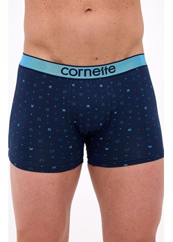 Bawełniane bokserki męskie High Emotion 508/159, Kolor granatowy-wzór, Rozmiar L, Cornette ze sklepu Primodo w kategorii Majtki męskie - zdjęcie 186119022