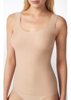 Marilyn bezszwowy top damski beżowy Naked Skin, Kolor beżowy, Rozmiar uniwersalny, Marilyn ze sklepu Primodo w kategorii Podkoszulki i halki - zdjęcie 186119731