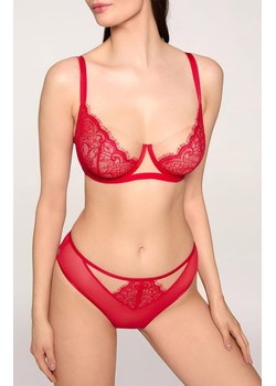 Marilyn figi damskie z koronką czerwone Yvonne, Kolor czerwony, Rozmiar M, Marilyn ze sklepu Primodo w kategorii Majtki damskie - zdjęcie 186119783