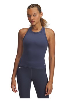 Under Armour Top sportowy w kolorze granatowym ze sklepu Limango Polska w kategorii Bluzki damskie - zdjęcie 186120261