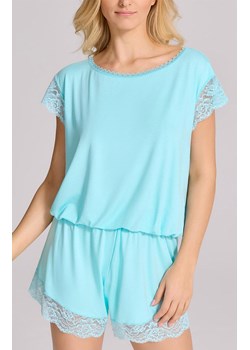 Marilyn koszulka nocna do spania Capri, Kolor lazur, Rozmiar 36, Marilyn - id: 216630 - marki Marilyn - 186121442 Marilyn koszulka nocna do spania Capri, Kolor lazur, Rozmiar 36, Marilyn ze sklepu Intymna w kategorii Koszule nocne - zdjęcie 186121442
