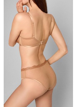 Marilyn biustonosz miękki soft ze złotym laminatem Cinnamon, Kolor beżowy, Rozmiar 65E, Marilyn ze sklepu Intymna w kategorii Biustonosze - zdjęcie 186121461