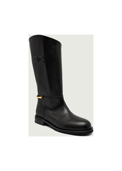 Elisabetta Franchi Skórzane kozaki - id: EF255G000015819 - marki Elisabetta Franchi - 186122282 Elisabetta Franchi Skórzane kozaki ze sklepu Gomez Fashion Store w kategorii Buty zimowe dziecięce - zdjęcie 186122282