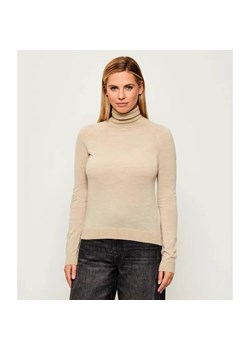 BOSS BLACK Wełniany golf Frizani | Slim Fit ze sklepu Gomez Fashion Store w kategorii Swetry damskie - zdjęcie 186122410
