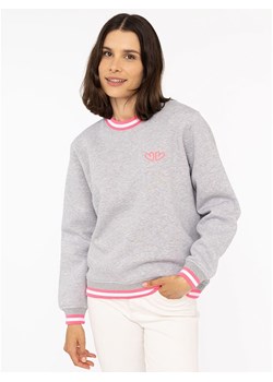 Zwillingsherz Bluza &quot;ZH Classic&quot; w kolorze szarym ze sklepu Limango Polska w kategorii Bluzy damskie - zdjęcie 186124930