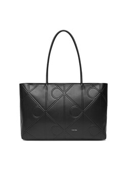 Torebka Calvin Klein LV04F3196G Czarny ze sklepu eobuwie.pl w kategorii Torby Shopper bag - zdjęcie 186124950