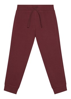 United Colors Of Benetton Spodnie dresowe 3J68CF01P Bordowy Regular Fit ze sklepu MODIVO w kategorii Spodnie chłopięce - zdjęcie 186125123