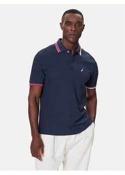 Nautica Polo Atabay N1S03424 Granatowy Regular Fit ze sklepu MODIVO w kategorii T-shirty męskie - zdjęcie 186125134