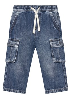 United Colors Of Benetton Jeansy 4KEHGF02N Granatowy Straight Fit ze sklepu MODIVO w kategorii Spodnie chłopięce - zdjęcie 186125142