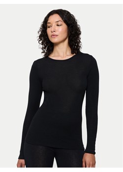 Triumph Koszulka piżamowa Beauty Layers 10225656 Czarny Slim Fit ze sklepu MODIVO w kategorii Piżamy damskie - zdjęcie 186125144