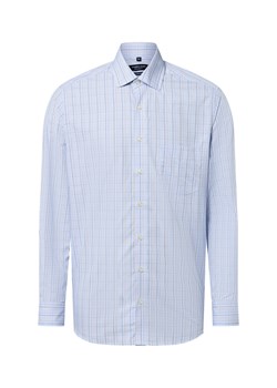 Andrew James Koszula męska Mężczyźni Regular Fit Bawełna jasnoniebieski w kratkę ze sklepu vangraaf w kategorii Koszule męskie - zdjęcie 186126084
