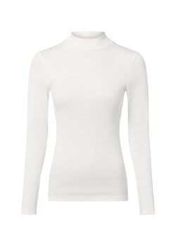 Marie Lund Damska koszulka z długim rękawem Kobiety Bawełna écru jednolity ze sklepu vangraaf w kategorii Bluzki damskie - zdjęcie 186126100