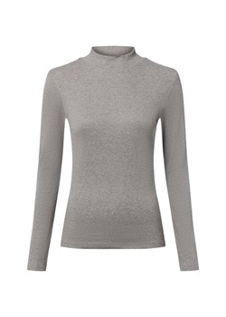 Marie Lund Damska koszulka z długim rękawem Kobiety Bawełna szary marmurkowy ze sklepu vangraaf w kategorii Bluzki damskie - zdjęcie 186126104