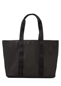 HUGO Shopper damski - Bel Tote Kobiety Sztuczne włókno czarny jednolity ze sklepu vangraaf w kategorii Torby Shopper bag - zdjęcie 186126142