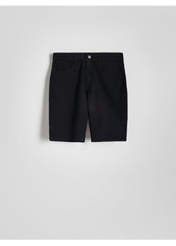 Reserved - Jeansowe szorty slim fit - czarny ze sklepu Reserved w kategorii Spodenki męskie - zdjęcie 186126643