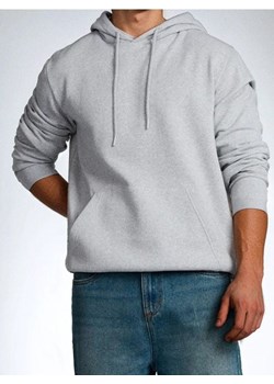 Sinsay - Bluza hoodie basic - szary ze sklepu Sinsay w kategorii Bluzy męskie - zdjęcie 186130182