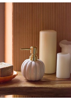 Sinsay - Dozownik na mydło w kształcie dyni - biały ze sklepu Sinsay w kategorii Dozowniki do mydła - zdjęcie 186130233