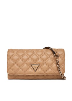 Torebka Guess Giully II Mini HWQG96 73750 Beżowy ze sklepu eobuwie.pl w kategorii Kopertówki - zdjęcie 186130460