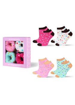 Stopki Donuts 4-pak ze sklepu Sklep SOXO w kategorii Skarpetki damskie - zdjęcie 186130812