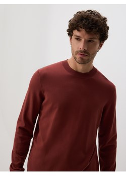 Reserved - Wiskozowy sweter - intenstywna czerwień ze sklepu Reserved w kategorii Swetry męskie - zdjęcie 186131380