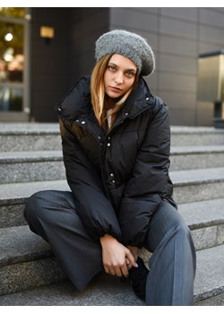 Reserved - Pikowana kurtka oversize - czarny ze sklepu Reserved w kategorii Kurtki damskie - zdjęcie 186131870