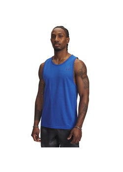 Męska koszulka treningowa Under Armour Vanish Elite Seamless Tank - niebieska ze sklepu Sportstylestory.com w kategorii T-shirty męskie - zdjęcie 186132494