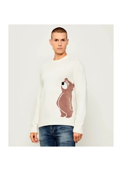 EA7 Sweter | Regular Fit | z dodatkiem wełny i kaszmiru ze sklepu Gomez Fashion Store w kategorii Swetry męskie - zdjęcie 186132690