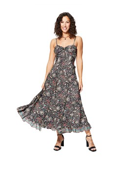 Aller Simplement Sukienka w kolorze czarno-kremowym ze sklepu Limango Polska w kategorii Sukienki - zdjęcie 186133691