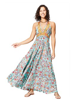 Aller Simplement Sukienka w kolorze turkusowo-pomarańczowym ze sklepu Limango Polska w kategorii Sukienki - zdjęcie 186133693