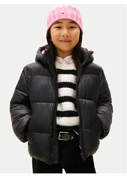 Tommy Hilfiger Kurtka zimowa KG0KG08759 D Czarny Regular Fit ze sklepu MODIVO w kategorii Kurtki dziewczęce - zdjęcie 186136541