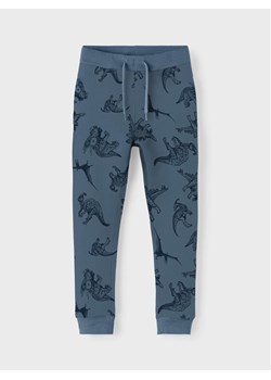NAME IT Spodnie dresowe 13218870 Niebieski Regular Fit ze sklepu MODIVO w kategorii Spodnie chłopięce - zdjęcie 186136552