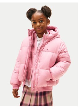 Tommy Hilfiger Kurtka zimowa KG0KG08861 D Różowy Regular Fit ze sklepu MODIVO w kategorii Kurtki dziewczęce - zdjęcie 186136620
