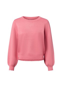 Nümph Sweter damski z dzianiny - Nubir Solid Kobiety drobna dzianina koralowy jednolity ze sklepu vangraaf w kategorii Swetry damskie - zdjęcie 186137863