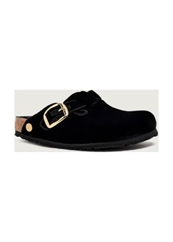 Birkenstock Mule Boston | narrow fit | z dodatkiem skóry ze sklepu Gomez Fashion Store w kategorii Klapki damskie - zdjęcie 186139351