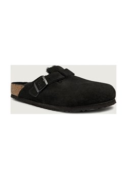 Birkenstock Skórzane mule Boston | shearling ze sklepu Gomez Fashion Store w kategorii Klapki męskie - zdjęcie 186139363