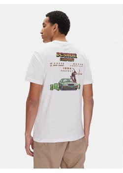 DC T-Shirt ADYZT05457 Biały Heritage Fit ze sklepu MODIVO w kategorii T-shirty męskie - zdjęcie 186140781