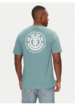Element T-Shirt ELYZT00490 Zielony Regular Fit ze sklepu MODIVO w kategorii T-shirty męskie - zdjęcie 186140831