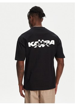 Kappa T-Shirt Nyle 351S5GW Czarny Regular Fit ze sklepu MODIVO w kategorii T-shirty męskie - zdjęcie 186140832