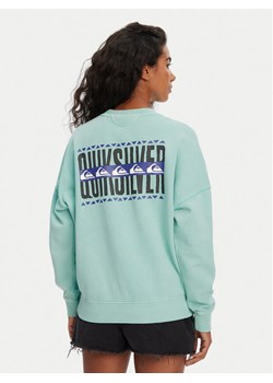 Quiksilver Bluza EQWFT03179 Turkusowy Oversize ze sklepu MODIVO w kategorii Bluzy damskie - zdjęcie 186140860