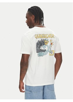 Quiksilver T-Shirt Ev Disconnect Effects EQYZT08049 Biały Regular Fit ze sklepu MODIVO w kategorii T-shirty męskie - zdjęcie 186140862