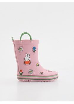 Reserved - Kalosze Miffy - brudny róż ze sklepu Reserved w kategorii Kalosze dziecięce - zdjęcie 186142474